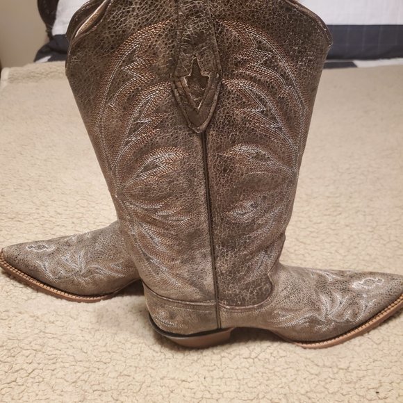Tanner Mark Western Cowboy boots - Picture 4 of 4
